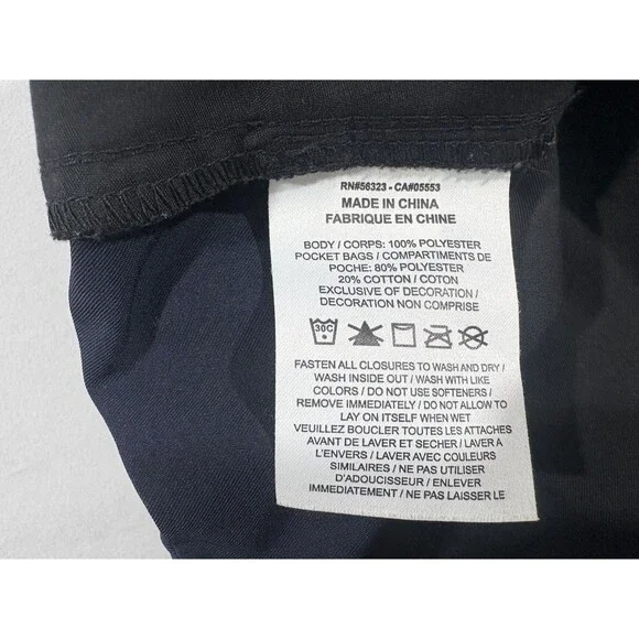 Nike Tech Pack Pants Mens Blue Black Jogger Belted Cargo Pockets Tapered Sz M - Picture 8 of 14